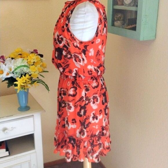Max Studio Special Products Orange Dress - Picture 4 of 11